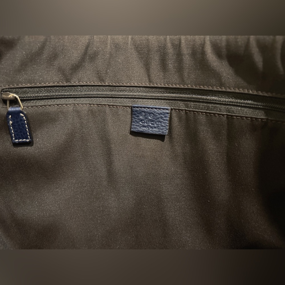 Gucci Men's Brown Crystal GG Messenger Bag - Picture 6 of 14